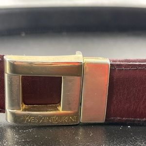 Ysl lady’s reversible belt
